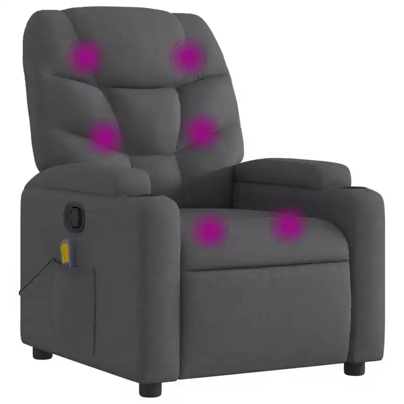 vidaXL Fauteuil inclinable de massage électrique