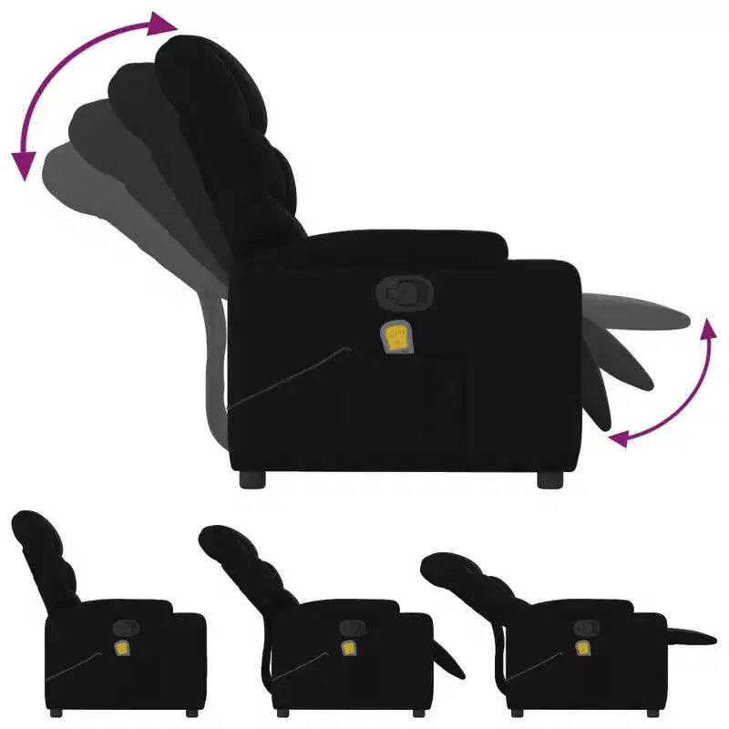 vidaXL Fauteuil inclinable de massage électrique