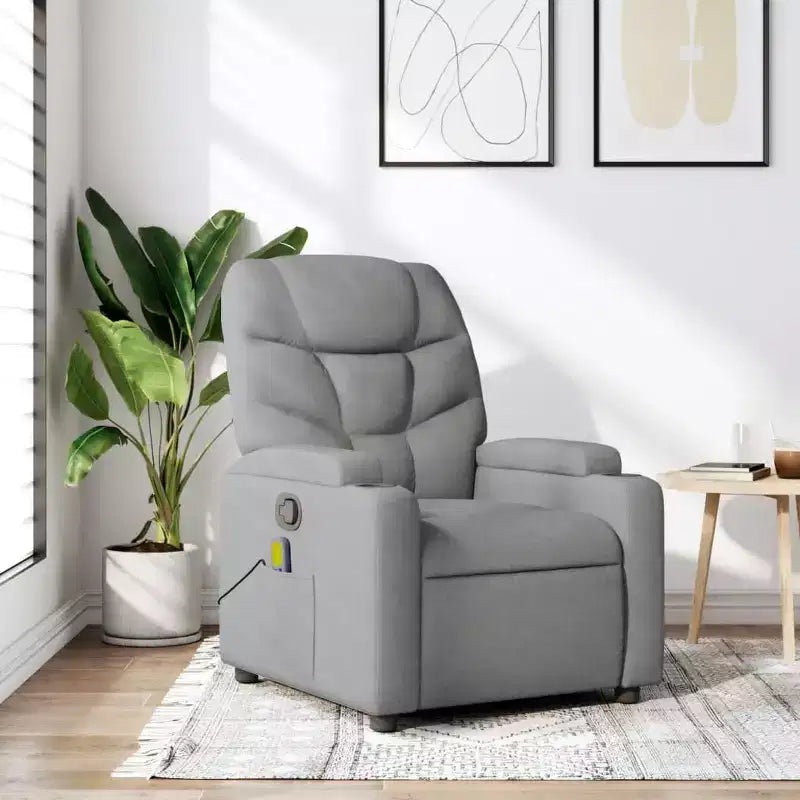 vidaXL Fauteuil inclinable de massage électrique