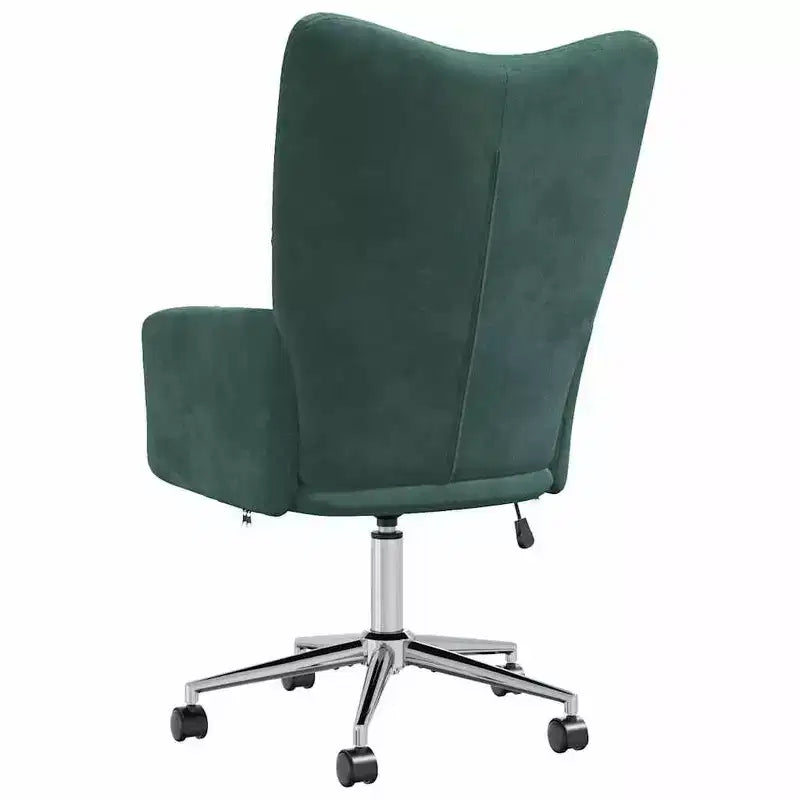 vidaXL Chaise relax en velours gris clair (100 % polyester), acier Standard