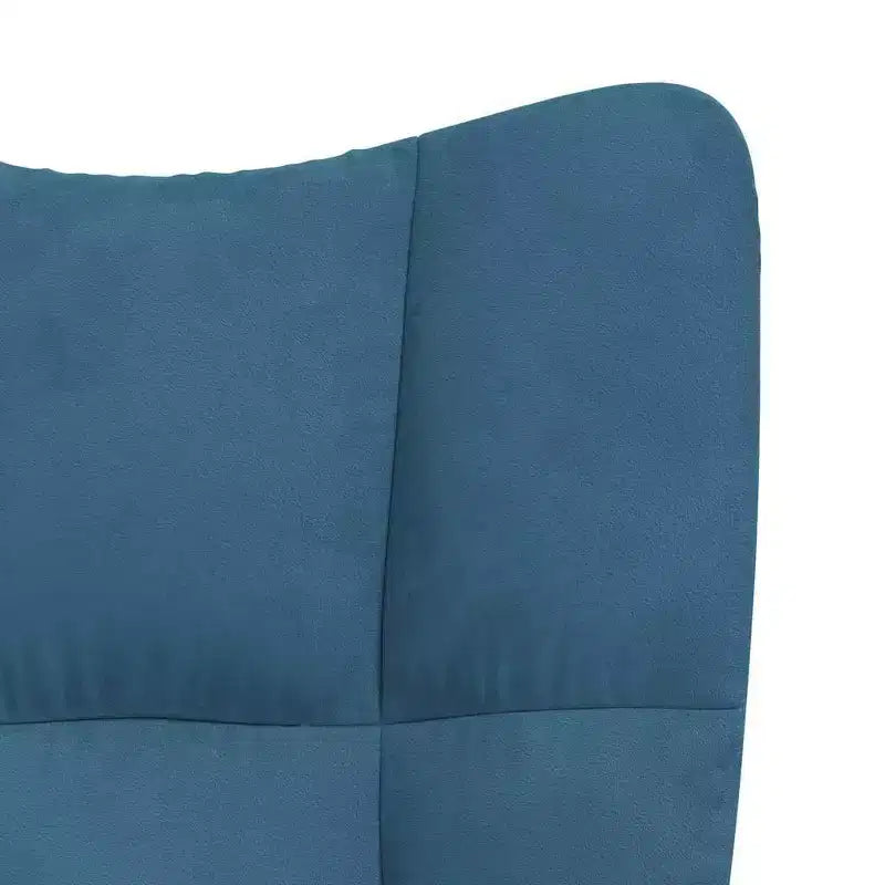 vidaXL Chaise relax en velours gris clair (100 % polyester), acier Standard