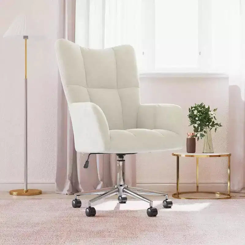 vidaXL Chaise relax en velours gris clair (100 % polyester), acier Standard