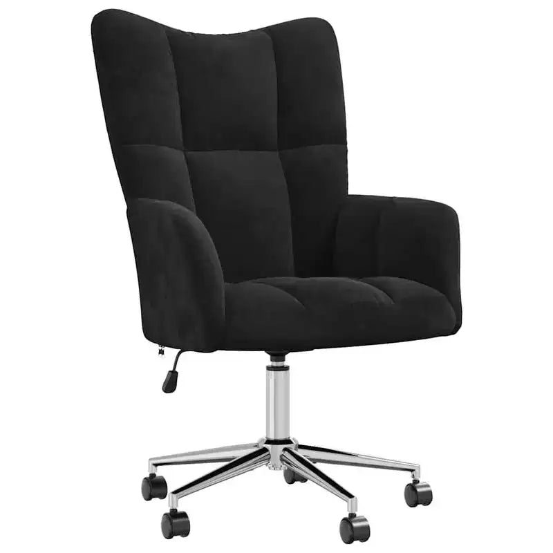 vidaXL Chaise relax en velours gris clair (100 % polyester), acier Standard