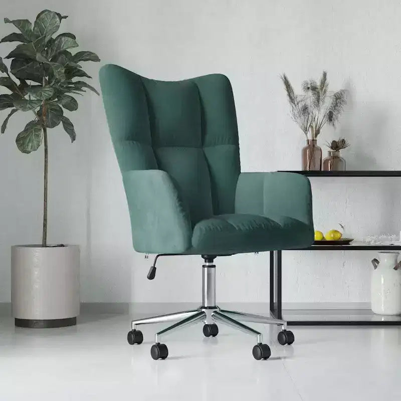 vidaXL Chaise relax en velours gris clair (100 % polyester), acier Standard