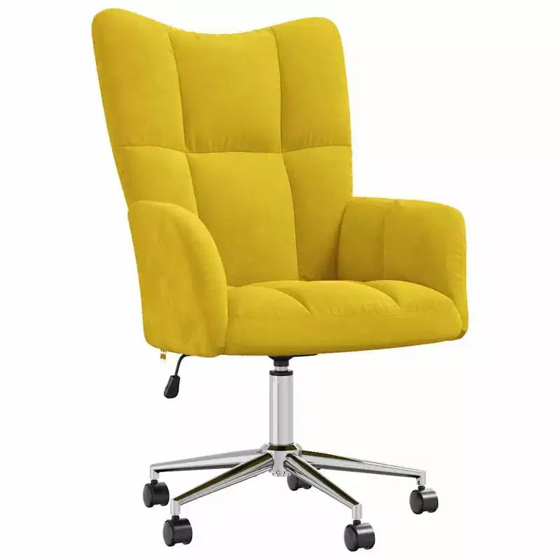 vidaXL Chaise relax en velours gris clair (100 % polyester), acier Standard