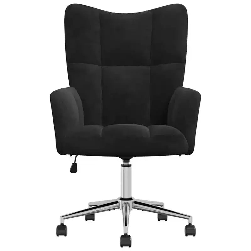 vidaXL Chaise relax en velours gris clair (100 % polyester), acier Standard