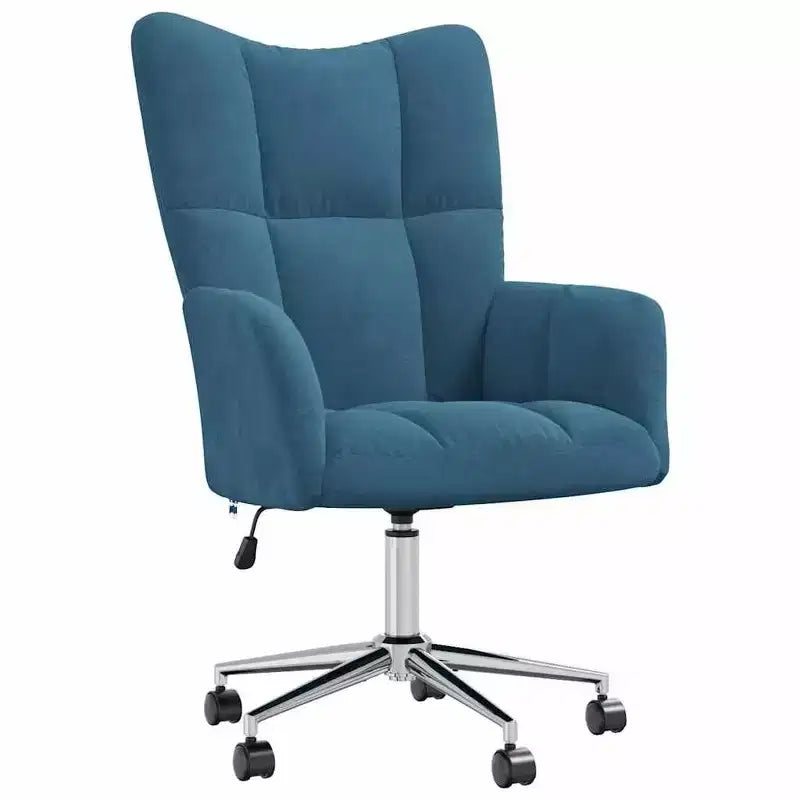vidaXL Chaise relax en velours gris clair (100 % polyester), acier Standard