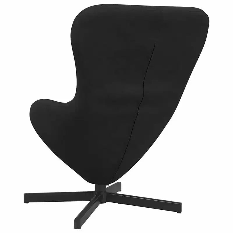 vidaXL Fauteuil œuf gris clair 63 x 73 x 90 cm Velours