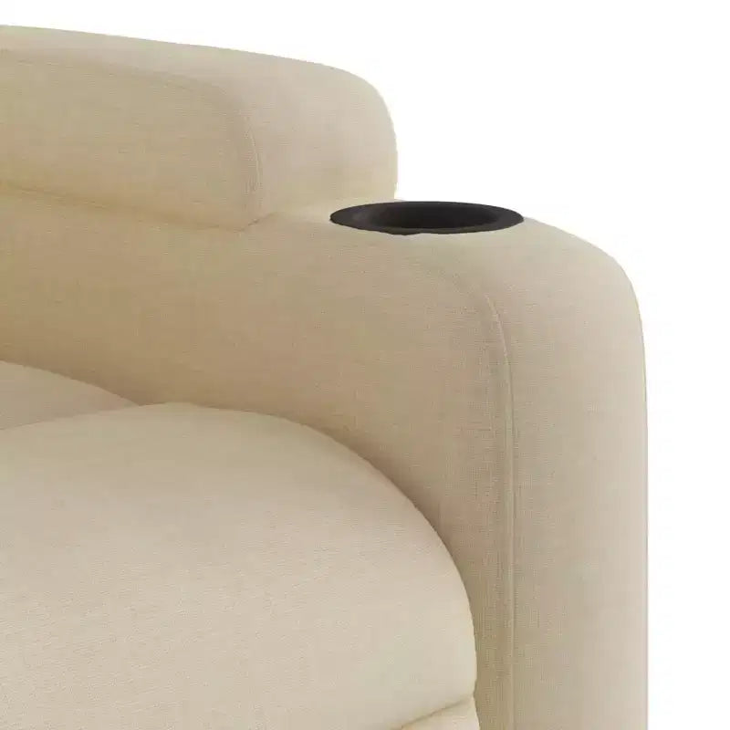 vidaXL Fauteuil inclinable Tissu (100 % polyester), métal, contreplaqué
