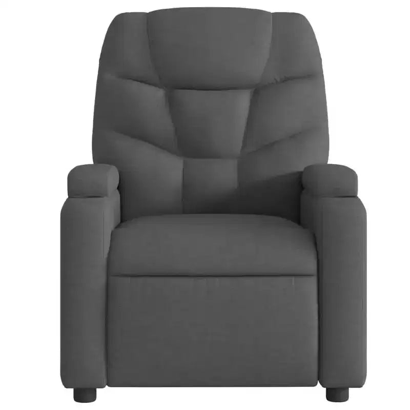 vidaXL Fauteuil inclinable Tissu (100 % polyester), métal, contreplaqué