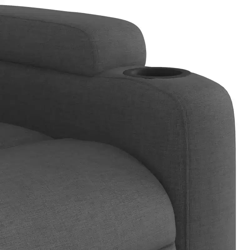 vidaXL Fauteuil inclinable Tissu (100 % polyester), métal, contreplaqué