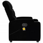 vidaXL Fauteuil inclinable Tissu (100 % polyester), métal, contreplaqué