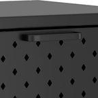 vidaXL Table console Table d'entrée Couloir Table d'appoint étroite avec tiroir Acier