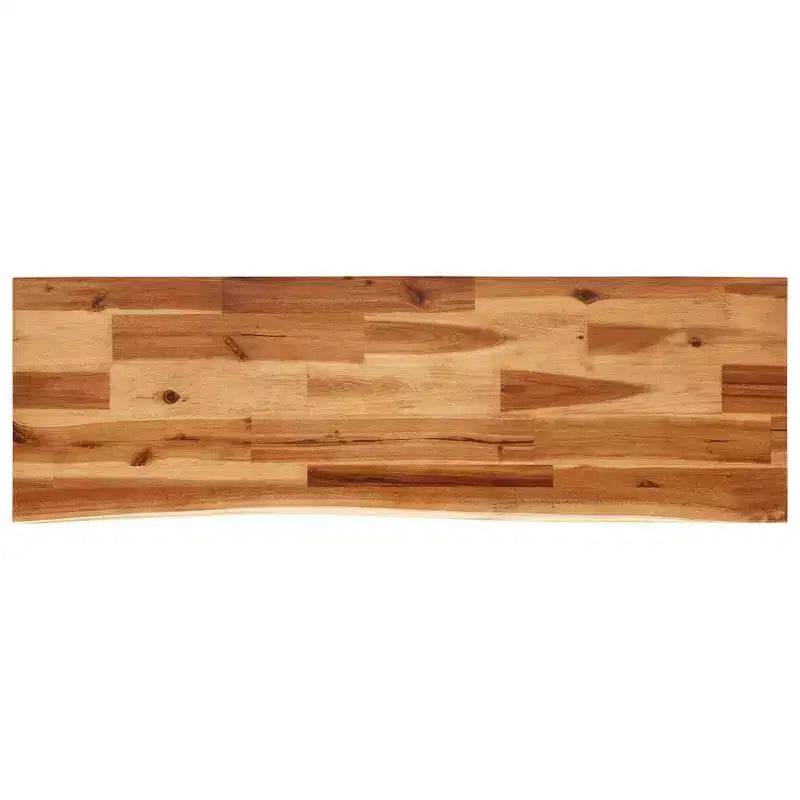 vidaXL Table Console avec Bord Brut Table d'Appoint en Bois Massif d'Acacia