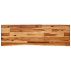 vidaXL Table Console avec Bord Brut Table d'Appoint en Bois Massif d'Acacia