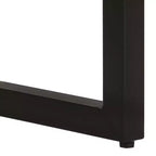 vidaXL Table Console Table d'appoint d'entrée pour Salon Couloir en Bois Massif - 110 cm en Bois de Manguier Massif Brut