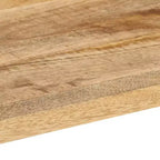 vidaXL Table Console Table d'appoint d'entrée pour Salon Couloir en Bois Massif - 110 cm en Bois de Manguier Massif Brut