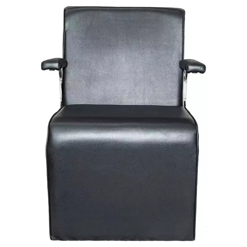 Chaise de coiffeur professionnelle PureSana 3 Pack Chromium Anastasia Vinyl