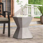 Table basse en oxyde de magnésium naturel