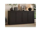 Buffet 4 portes Acekool avec rangement, meuble de rangement anti-basculement pour salle à manger, cuisine ou bureau