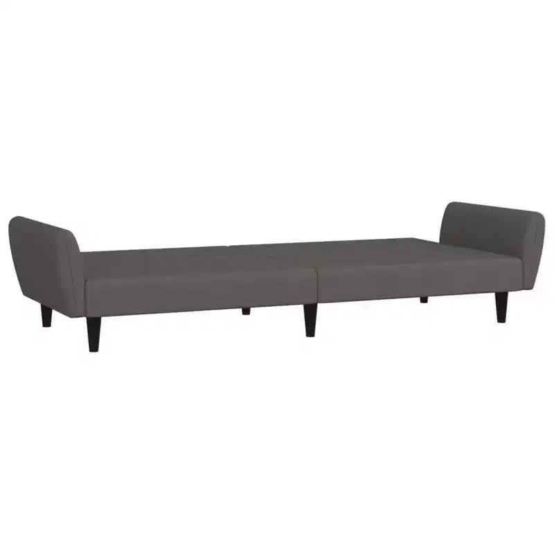 vidaXL Canapé-lit 2 places d'appoint Rembourré Causeuse Convertible Velours