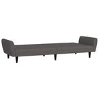vidaXL Canapé-lit 2 places d'appoint Rembourré Causeuse Convertible Velours