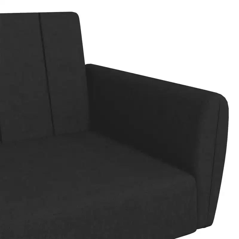 vidaXL Canapé-lit 2 places d'appoint Rembourré Causeuse Convertible Velours