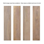 Table basse Sutherlin Wood Kate et Laurel, 42x22x19, Naturel