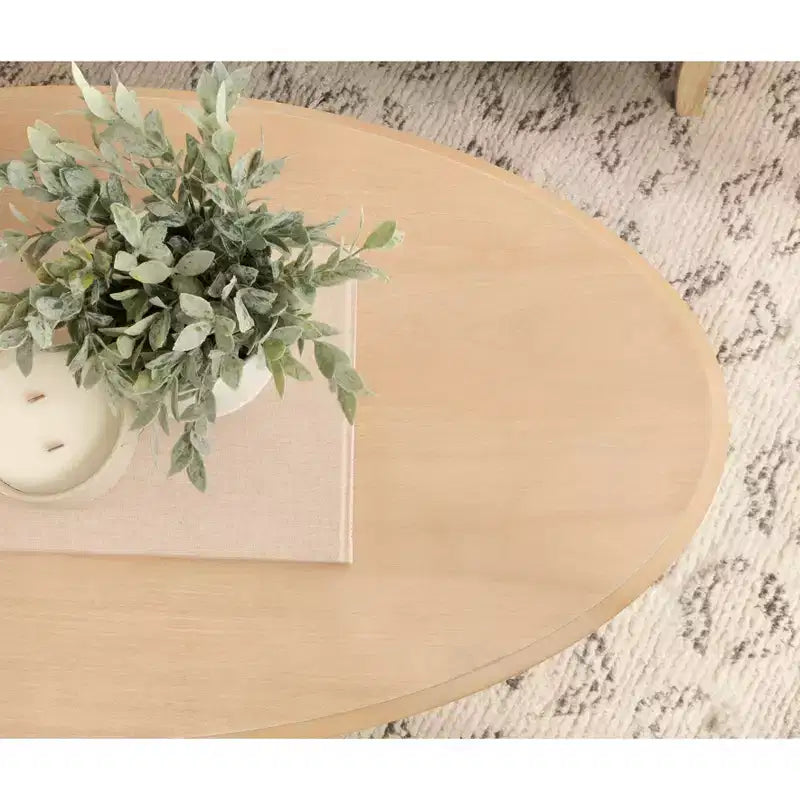 Table basse Sutherlin Wood Kate et Laurel, 42x22x19, Naturel