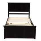 Lit plateforme, Cadre double, Lit de repos double avec lit gigogne, Lit de repos et lit gigogne coulissant