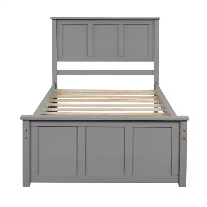 Lit plateforme, Cadre double, Lit de repos double avec lit gigogne, Lit de repos et lit gigogne coulissant
