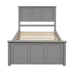Lit plateforme, Cadre double, Lit de repos double avec lit gigogne, Lit de repos et lit gigogne coulissant