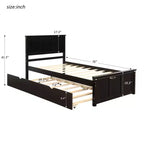 Lit plateforme, Cadre double, Lit de repos double avec lit gigogne, Lit de repos et lit gigogne coulissant