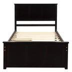 Lit plateforme, Cadre double, Lit de repos double avec lit gigogne, Lit de repos et lit gigogne coulissant