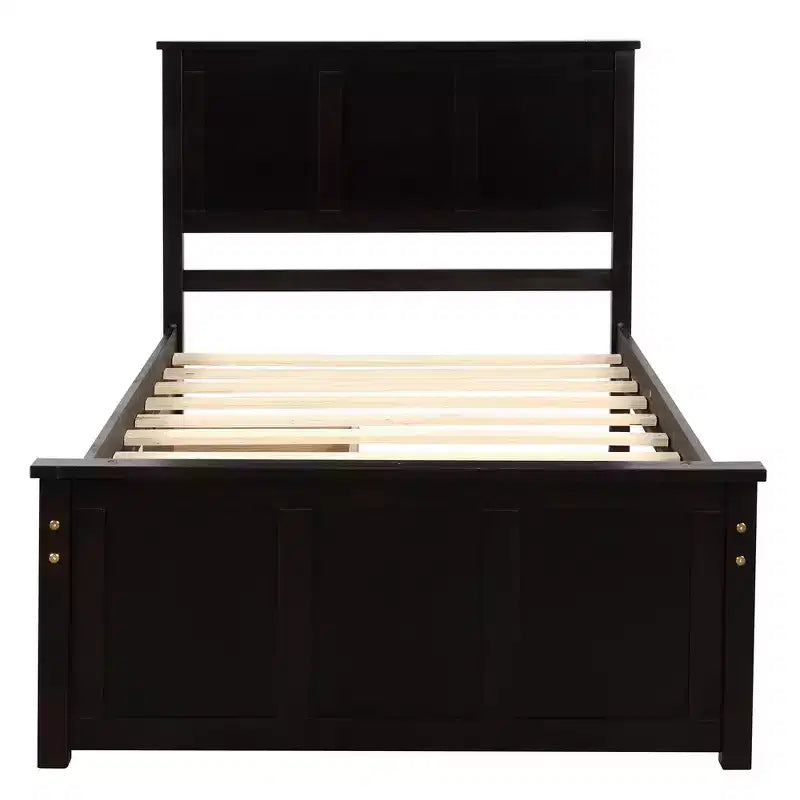 Lit plateforme, Cadre double, Lit de repos double avec lit gigogne, Lit de repos et lit gigogne coulissant