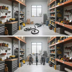 Support à vélo au sol, range-vélos double face 10 vélos, support de stationnement au sol tout en acier pour garage, support de rangement pour rues, cours et événements cyclistes
