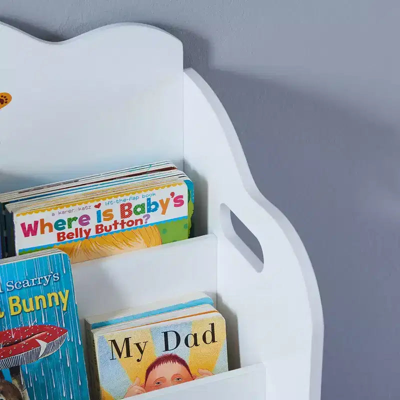 Kids Funnel Maison Bibliothèque pour enfants avec rangement de jouets