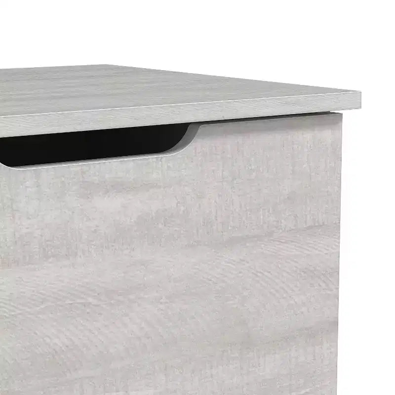 Galano Table de chevet 2 tiroirs avec poignées découpées, ensemble de 2, 47,5 cm L x 39,9 cm P x 60,2 cm H