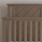 Lit de bébé convertible 4-en-1 Child Craft Hampton Flat, se transforme en lit de repos, lit pour tout-petit et lit double, 3 positions de matelas, finition sécuritaire pour bébé
