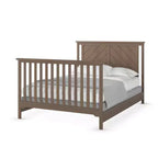 Lit de bébé convertible 4-en-1 Child Craft Hampton Flat, se transforme en lit de repos, lit pour tout-petit et lit double, 3 positions de matelas, finition sécuritaire pour bébé