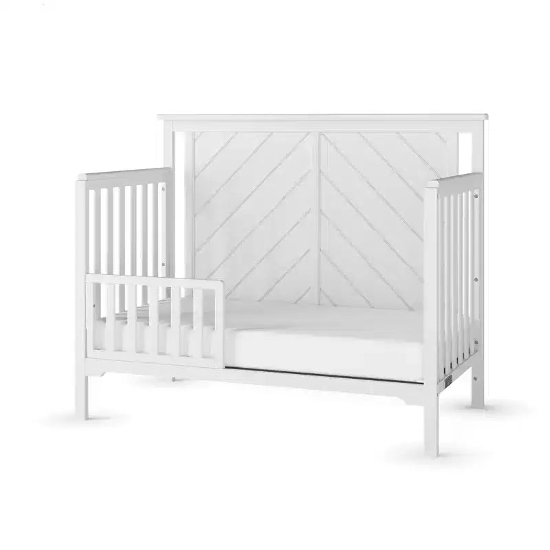 Lit de bébé convertible 4-en-1 Child Craft Hampton Flat, se transforme en lit de repos, lit pour tout-petit et lit double, 3 positions de matelas, finition sécuritaire pour bébé