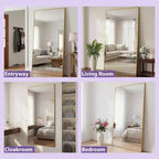 Miroir rectangulaire intégral doré 83x44. Inclut un support pour une utilisation autoportante ou murale dans n'importe quelle pièce