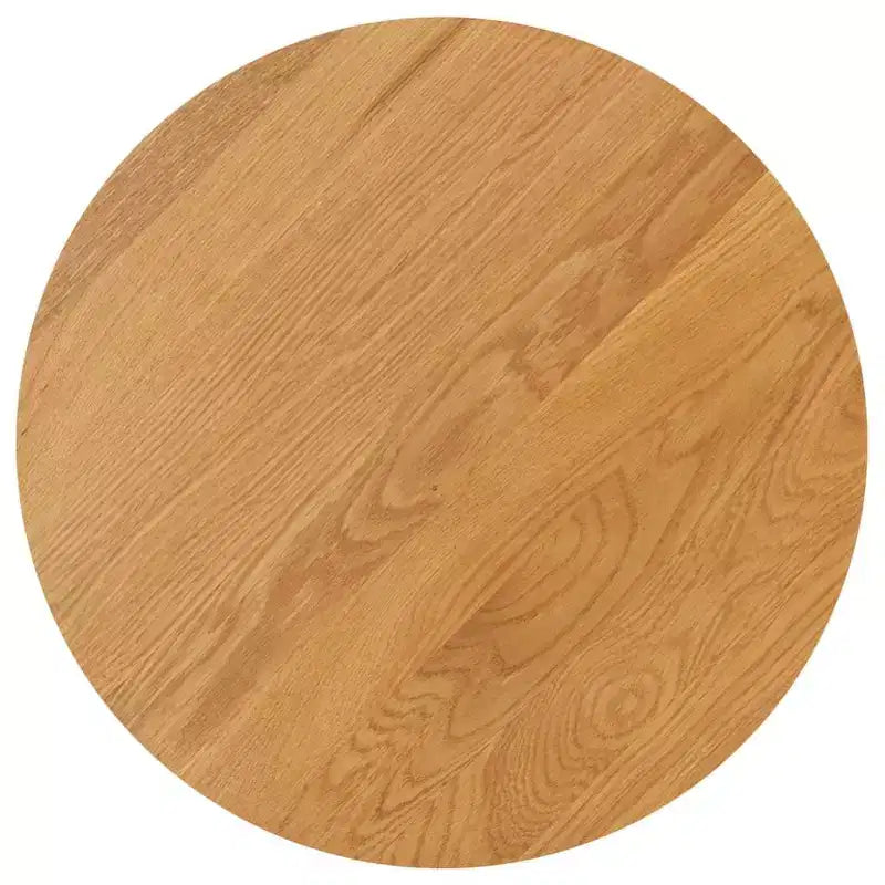 vidaXL Table d'appoint Table Basse Table de Canapé Bois de Chêne Massif Blanc/Bois Clair