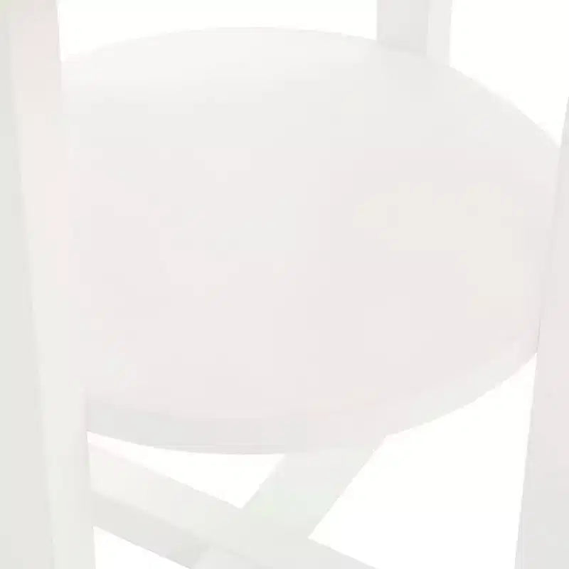 vidaXL Table d'appoint Table Basse Table de Canapé Bois de Chêne Massif Blanc/Bois Clair
