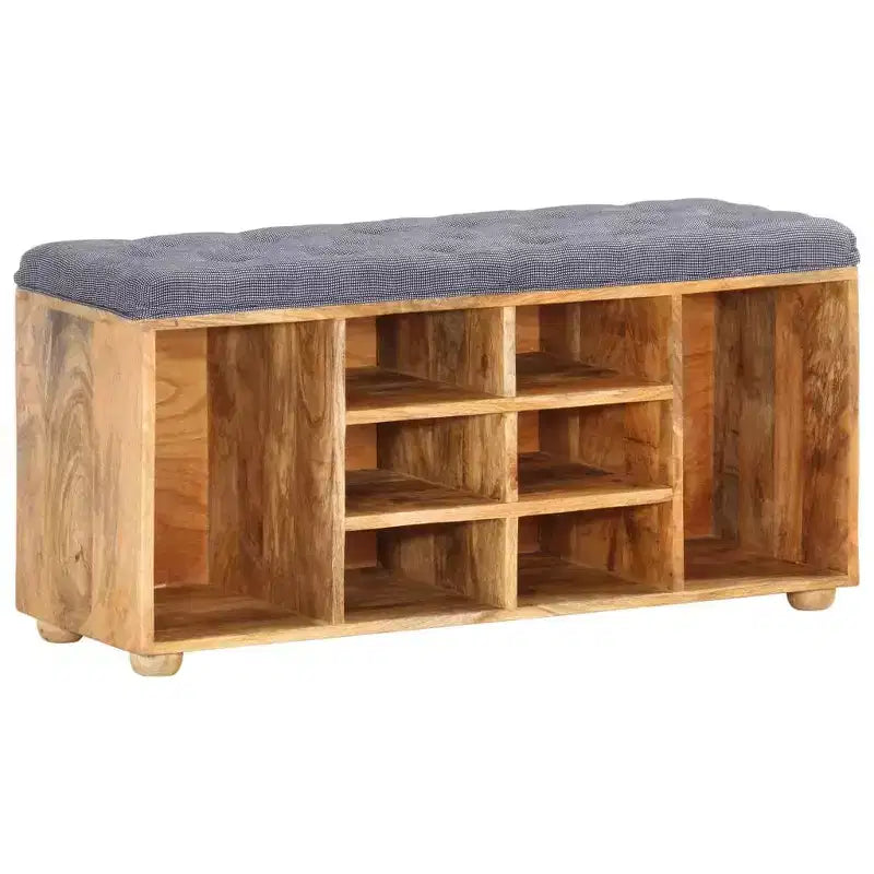vidaXL Banc de couloir 100x35x47 cm Bois de manguier massif