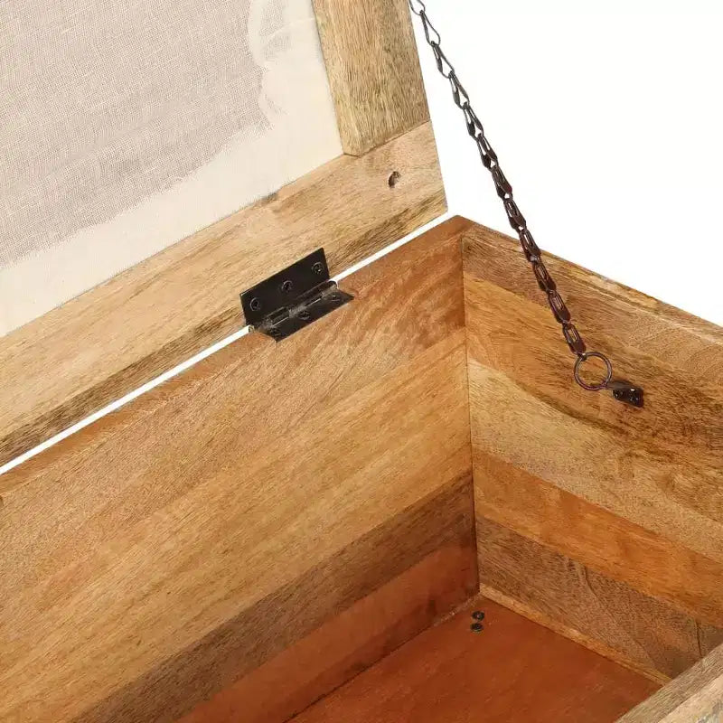 vidaXL Banc de rangement en bois de récupération massif 80x40x40 cm