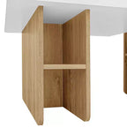 Table basse gigogne TUYOHW pour salon, table d'appoint de style rustique, table basse en bois avec rangement, capacité de 45 kg (milieu)/18 kg (bord)