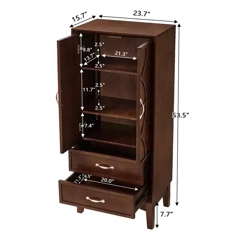 Garde-manger de cuisine de 136 cm de haut, buffet moderne avec tiroirs pour entrée, couloir, salon, cuisine