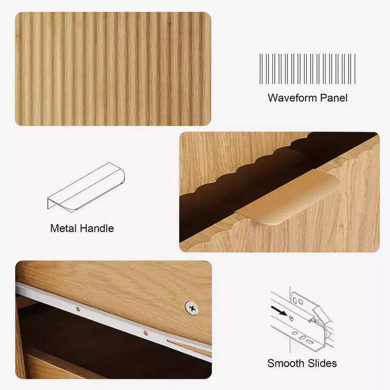 Acekool Commode Blanche à 5 Tiroirs pour Chambre à Coucher, Commode de Rangement Moderne avec Poignées Dorées, Grands Tiroirs, Meuble de Rangement pour Salon, Couloir, Bureau