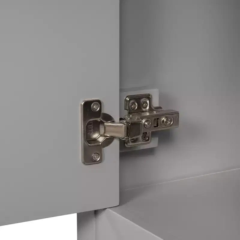 Meuble de salle de bain 24 po avec lavabo et rangement, meuble de salle de bain en bois avec étagère ouverte